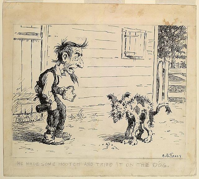Karikatur 1 Arthur Burdett Frost 1921.JPG