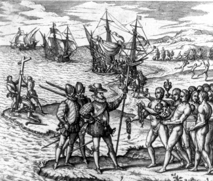 Datei:706px-Columbus landing on Hispaniola adj.jpg
